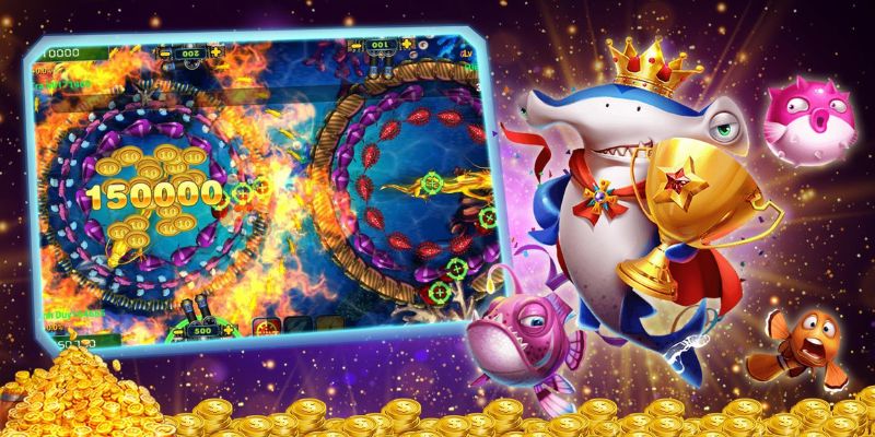 Kinh Nghiệm Chơi Bắn Cá Xèng Luôn Thắng Đậm Cho Game Thủ 1 Bắn cá xèng - Trận chiến dưới đại dương